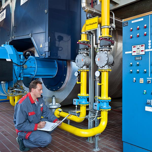 Energieeffizientes Anlagenmanagement (CO-/O2-Regelung)