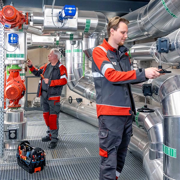 Optimale Abstimmung aller thermodynamischen Prozesse